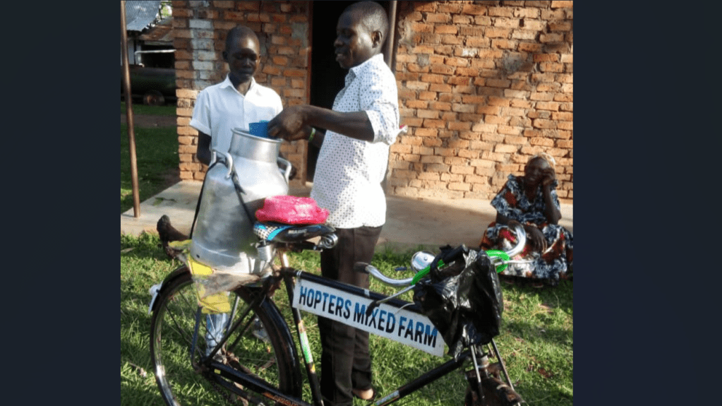 Dr. Opolot thank you for Hopters Mixed&nbsp;Farm