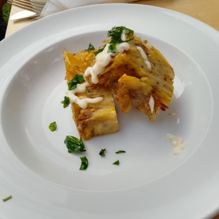 The starter by Chef Tuti at the Iraa - The Granary gathering.