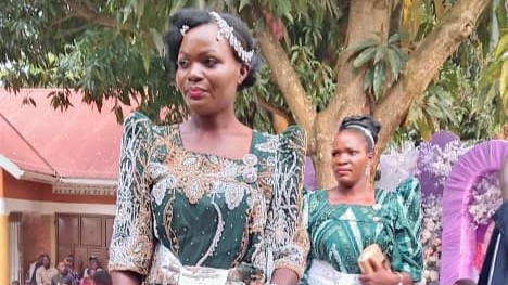 Bride Kitaka Sarah proudly receives and introduces her husband and his clansfolk to her family and clansfolk.