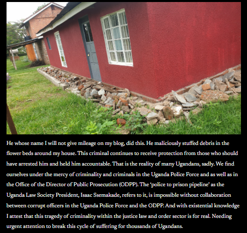 Civic activism rooted in humanism is the mission of blogger Owaraga Norah.